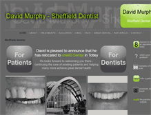 Tablet Screenshot of davidmurphydentist.com